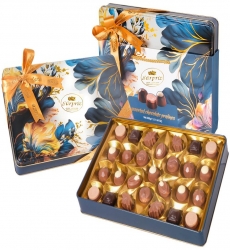 Chocolate MAVİ METAL KUTU 330 GR